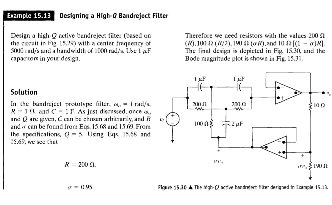 Generator Groenland Rusteloos Notch filter design (i)For the following filter | Chegg.com