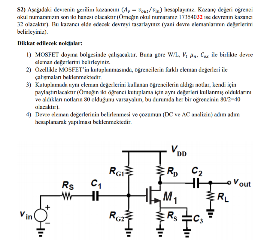 Explain. Calculate the voltage gain (𝐴𝑣 = | Chegg.com