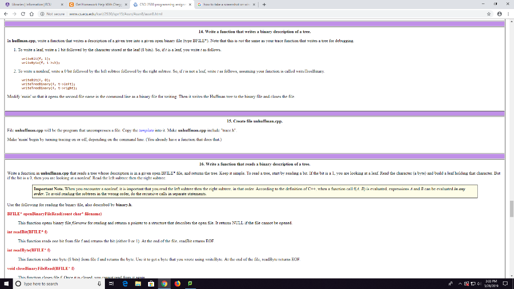 For this assignment you will write two | Chegg.com
