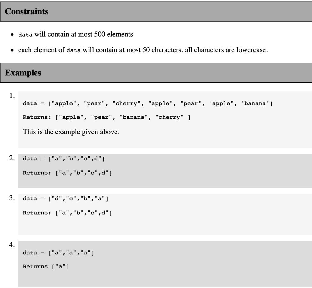 Solved Problem Statement PYTHON The Frequency With Which | Chegg.com