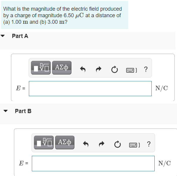 Solved What is the magnitude of the electric field produced | Chegg.com