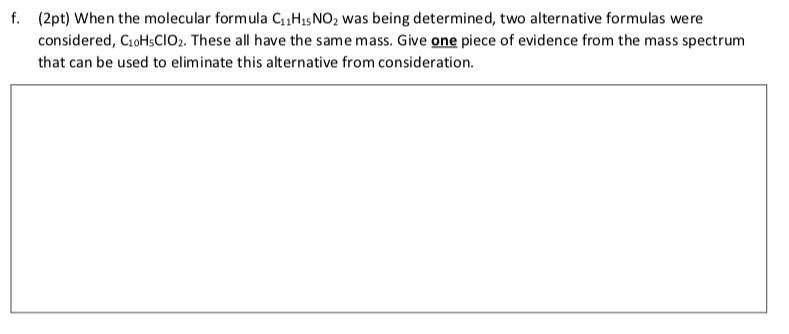 Solved Spectra For Question 1 1 Infrared Spectrum Mass Sp Chegg Com