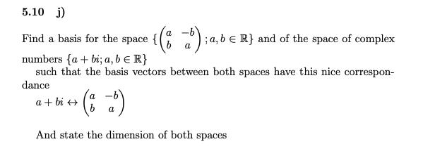 Solved For complex number in standard form a +bi, a is | Chegg.com