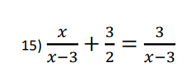 3 x 3 9x 15