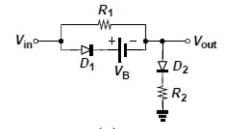 Solved Plot the input/output characteristics of the circuits | Chegg.com