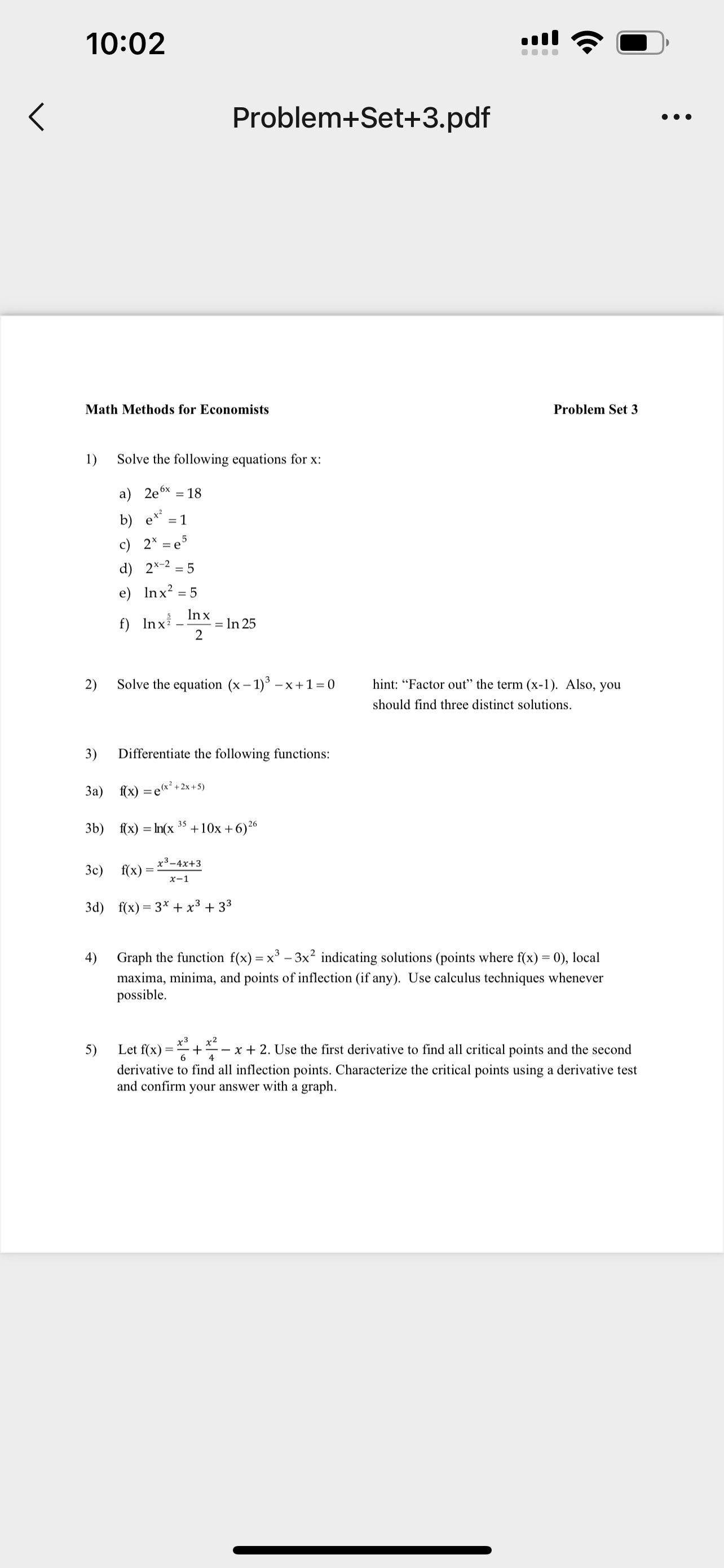 solved-1-solve-the-following-equations-for-x-a-2e6x-18-chegg