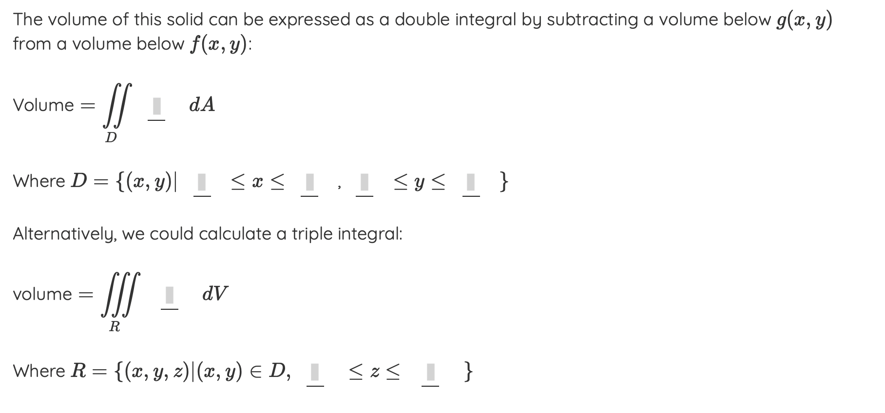 Solved Consider The Solid Bounded By The Two Surfaces | Chegg.com