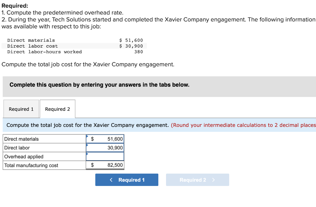 Solved Tech Solutions Is A Consulting Firm That Uses A | Chegg.com