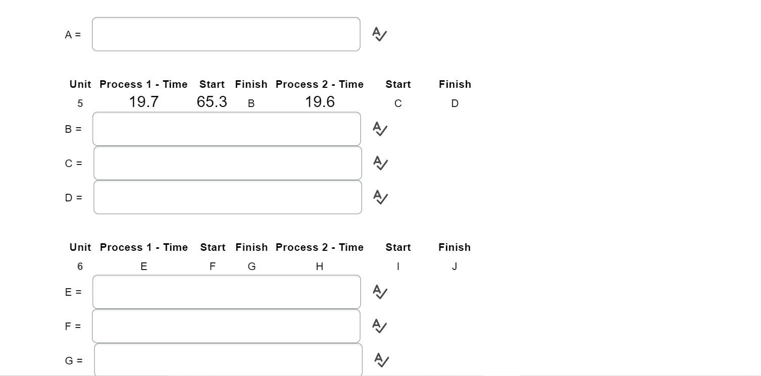 Solved A production operation consists of two steps. The | Chegg.com