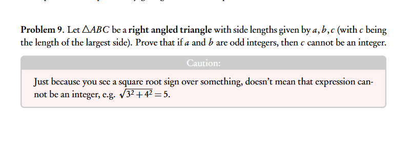 Solved Problem 9. Let ABC be a right angled triangle with | Chegg.com