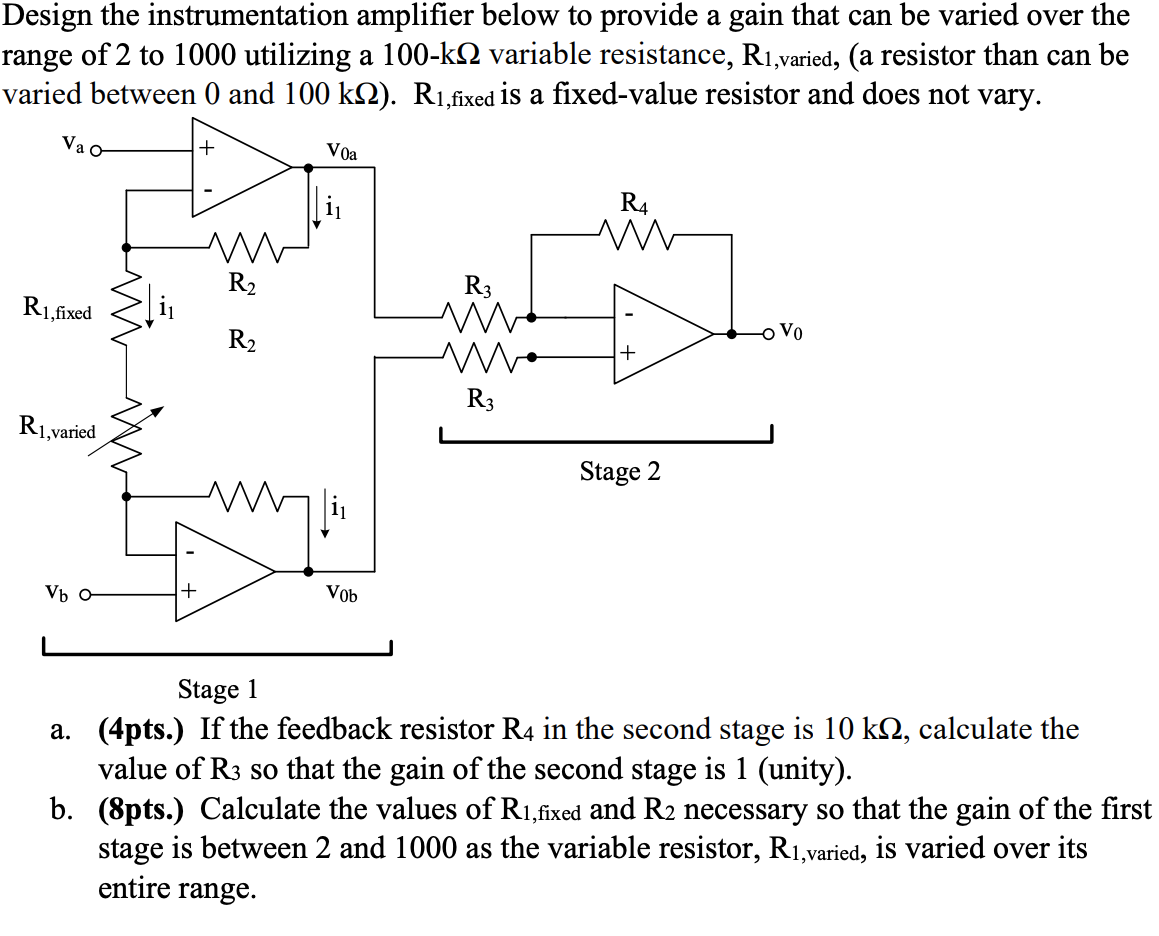 Instrumentation Amplifier Design at Alma Boyd blog