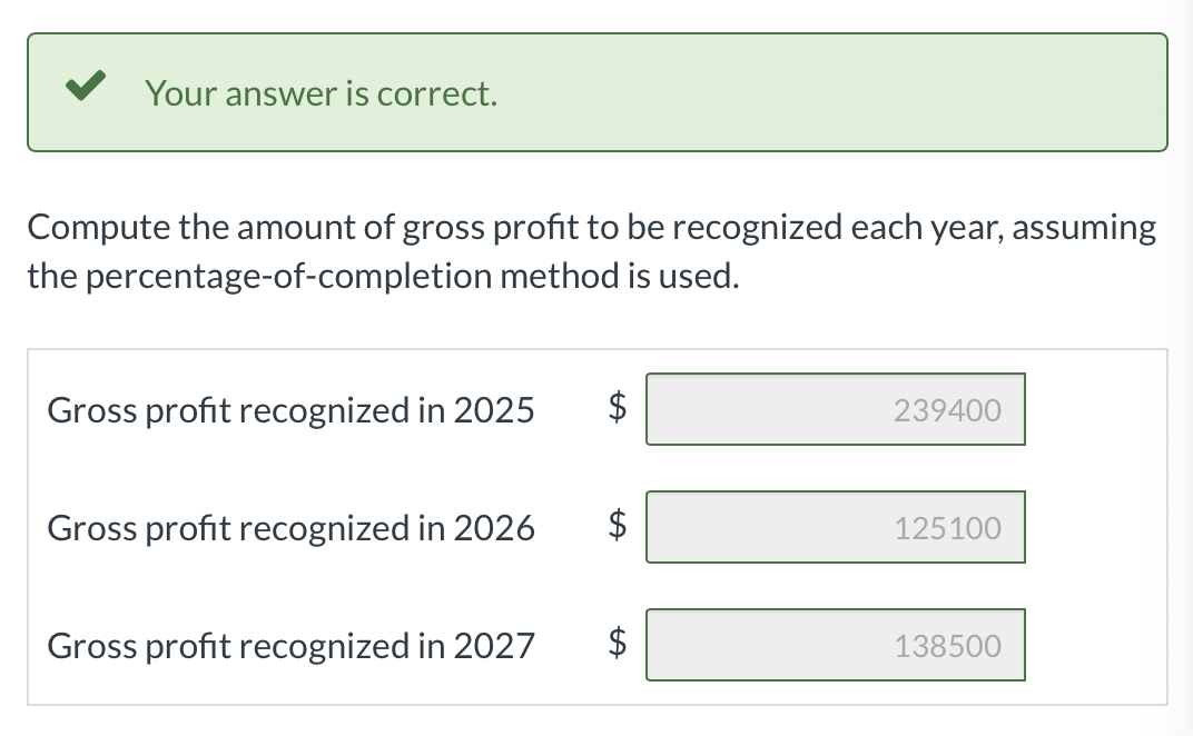 Solved During 2025 , Blossom Company started a construction