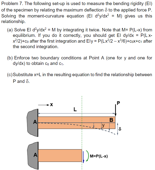 Solved כroblem 7. The following set-up is used to measure | Chegg.com