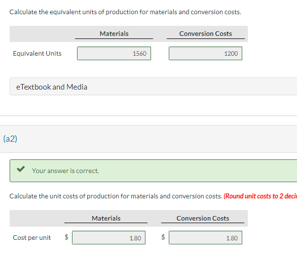Solved Calculate the assignment of costs to units completed | Chegg.com