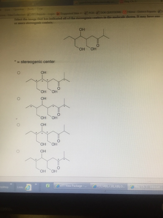 Solved Identify The Stereogenic Centers And Determine Their Chegg Com