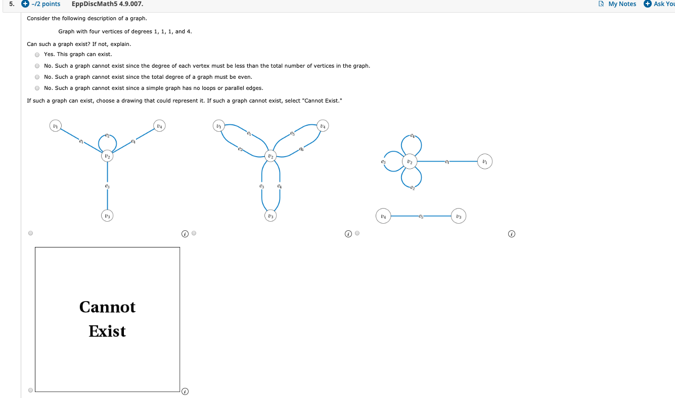 Solved B My Notes Ask You Eppdiscmath5 4 9 007 2 Points