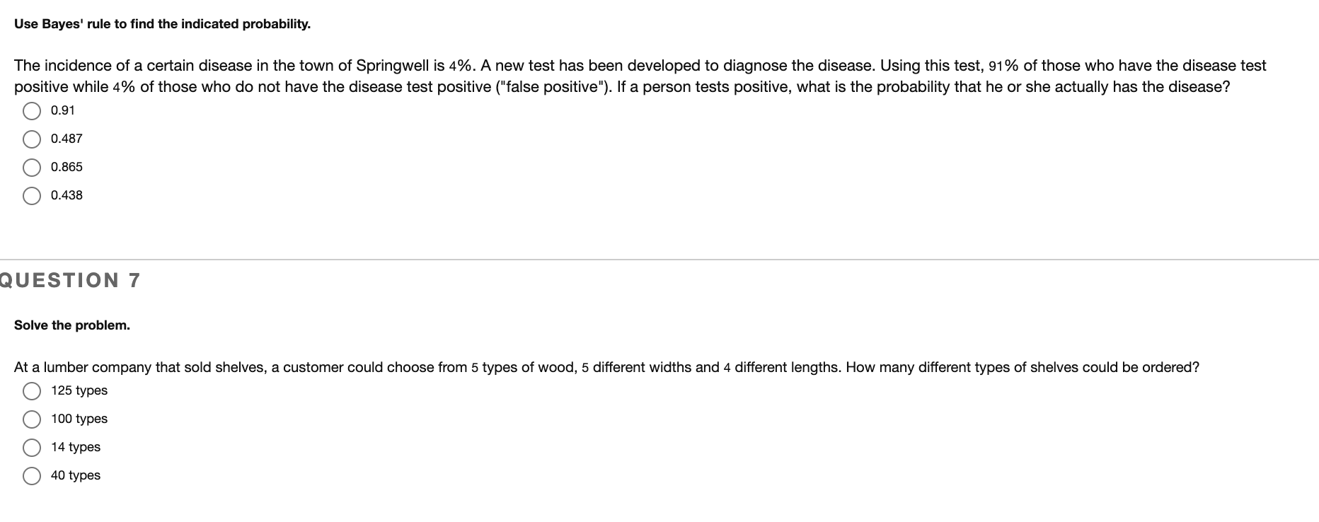 Solved Use Bayes' rule to find the indicated probability. | Chegg.com