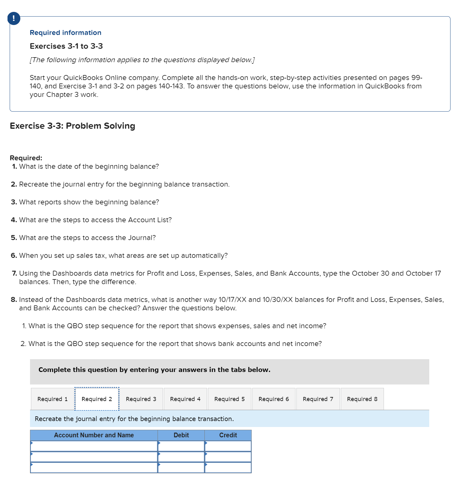 Solved Help, for high school buisness classExercise 3-3: | Chegg.com