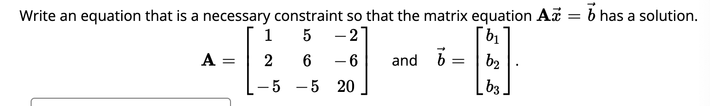 Solved Write An Equation That Is A Necessary Constraint So | Chegg.com