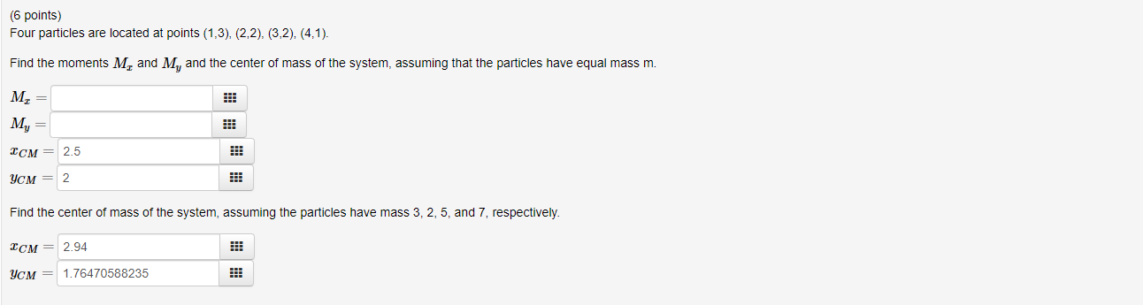 Solved Please solve the first two. The other 4 ﻿answers are | Chegg.com