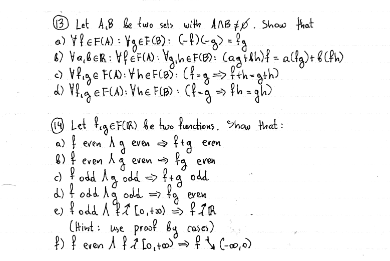 Solved Intro To Math Proofs: Let A,B Be Two Sets With AB /= | Chegg.com