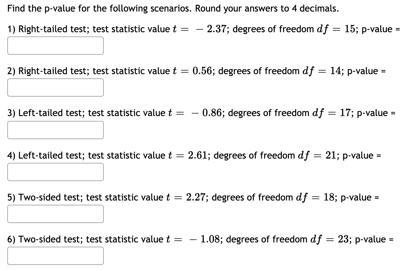 SOLVED: A Find the value of the following (round off your answer