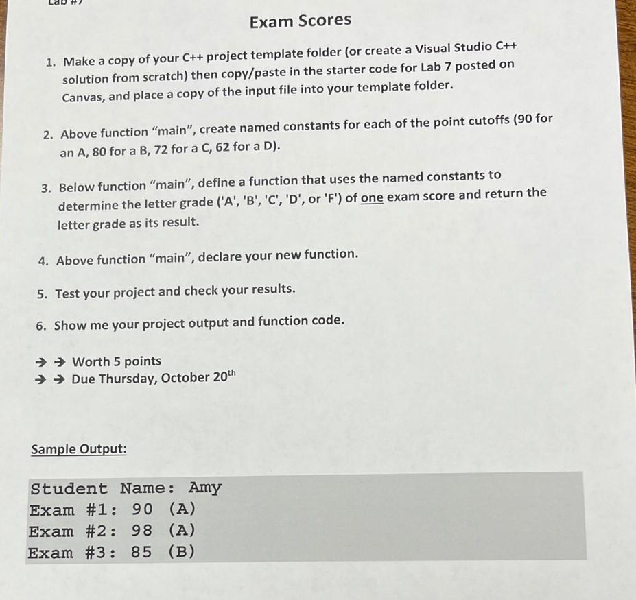 Solved starting code #include #include | Chegg.com