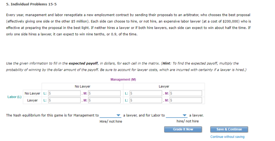 5. Individual Problems 15-5 Every year, management | Chegg.com