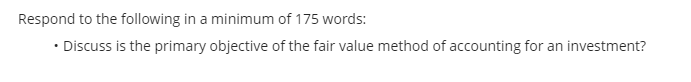 Solved Respond to the following in a minimum of 175 words: - | Chegg.com