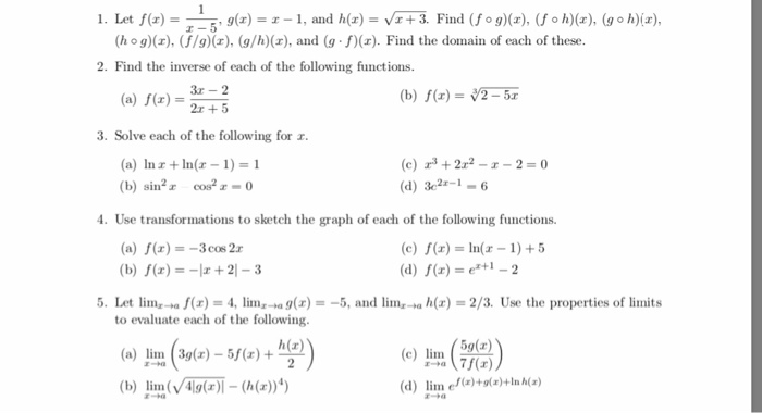 Solved 1 1 Let F R 9 1 1 And H R 3 Find Fo Chegg Com