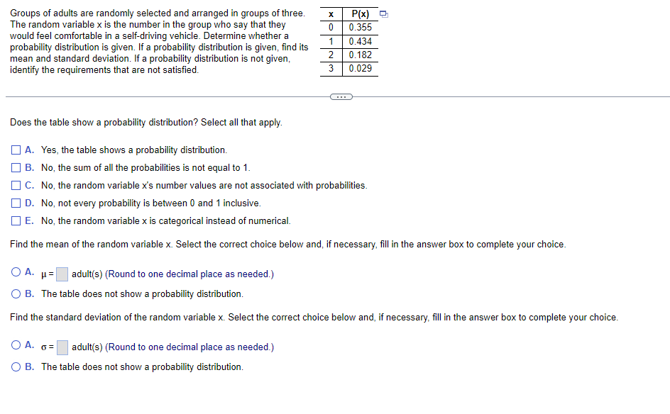 Solved (Anyone) Please I need help on this math | Chegg.com