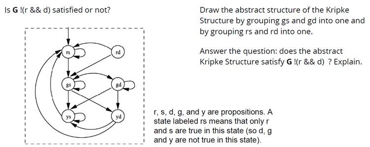 Solved Draw the abstract structure of the Kripke Structure | Chegg.com