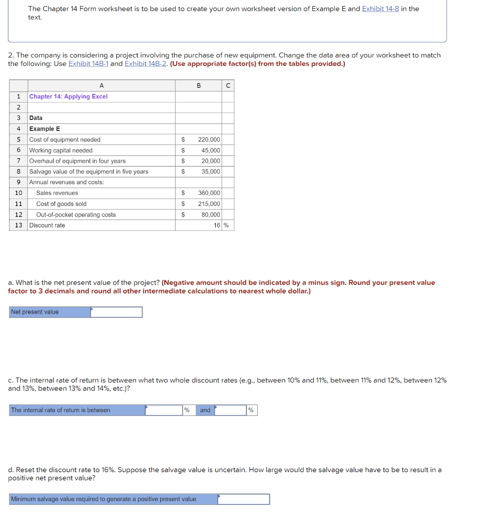 Solved Exhibits show pv of annuity and pv of annuity of $1 | Chegg.com
