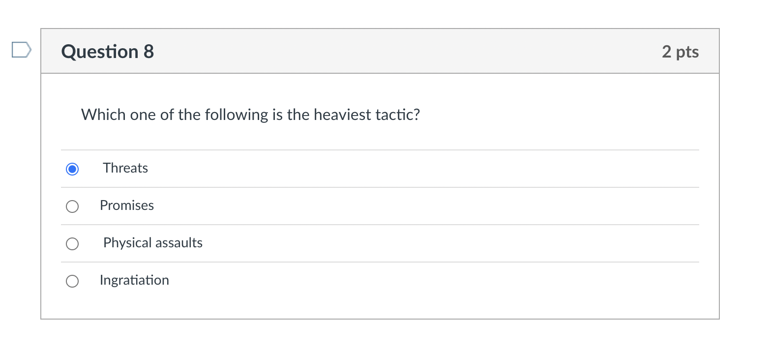 Solved I I am not sure of the answer. Which one is it? | Chegg.com