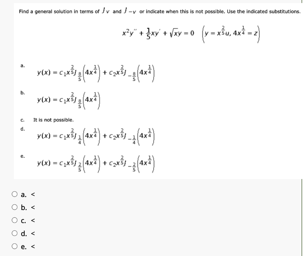 Solved Find A Basis Of Solutions By The Frobenius Method. | Chegg.com