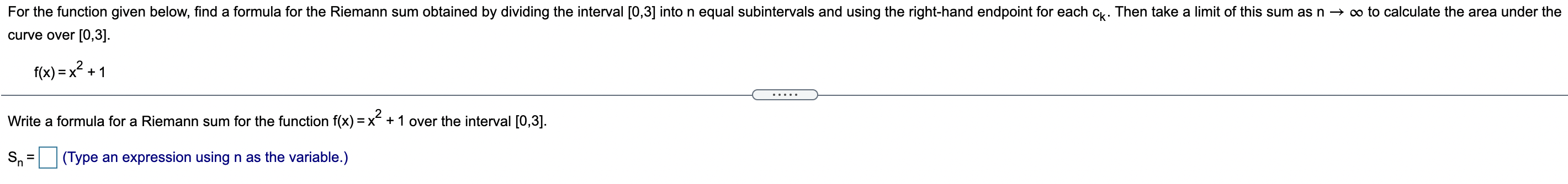 Solved For the function given below, find a formula for the | Chegg.com