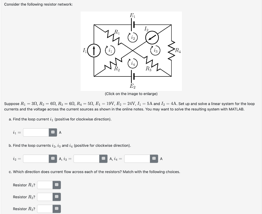 Solved Consider The Following Resistor Network: (Click On | Chegg.com