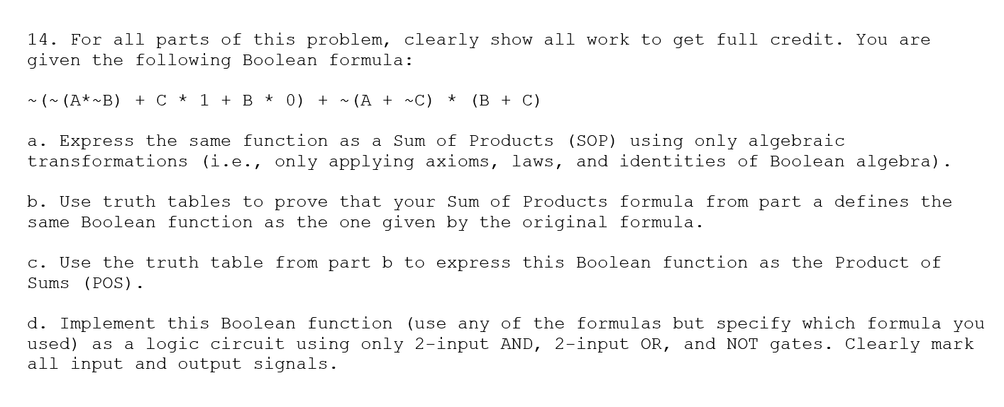 Solved Give an in-depth explanation. This is a course in | Chegg.com