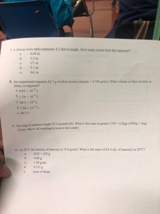 Solved Room Table Measures 5 3 Feet In Length How Many I Chegg Com