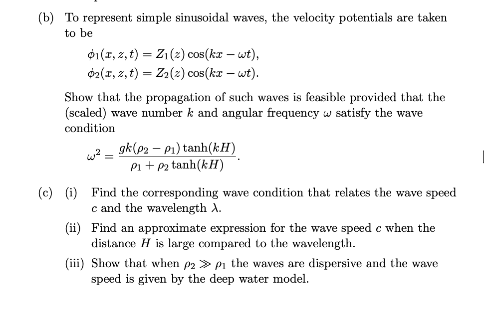 Solved Two Incompressible, Inviscid Fluids Occupy The | Chegg.com