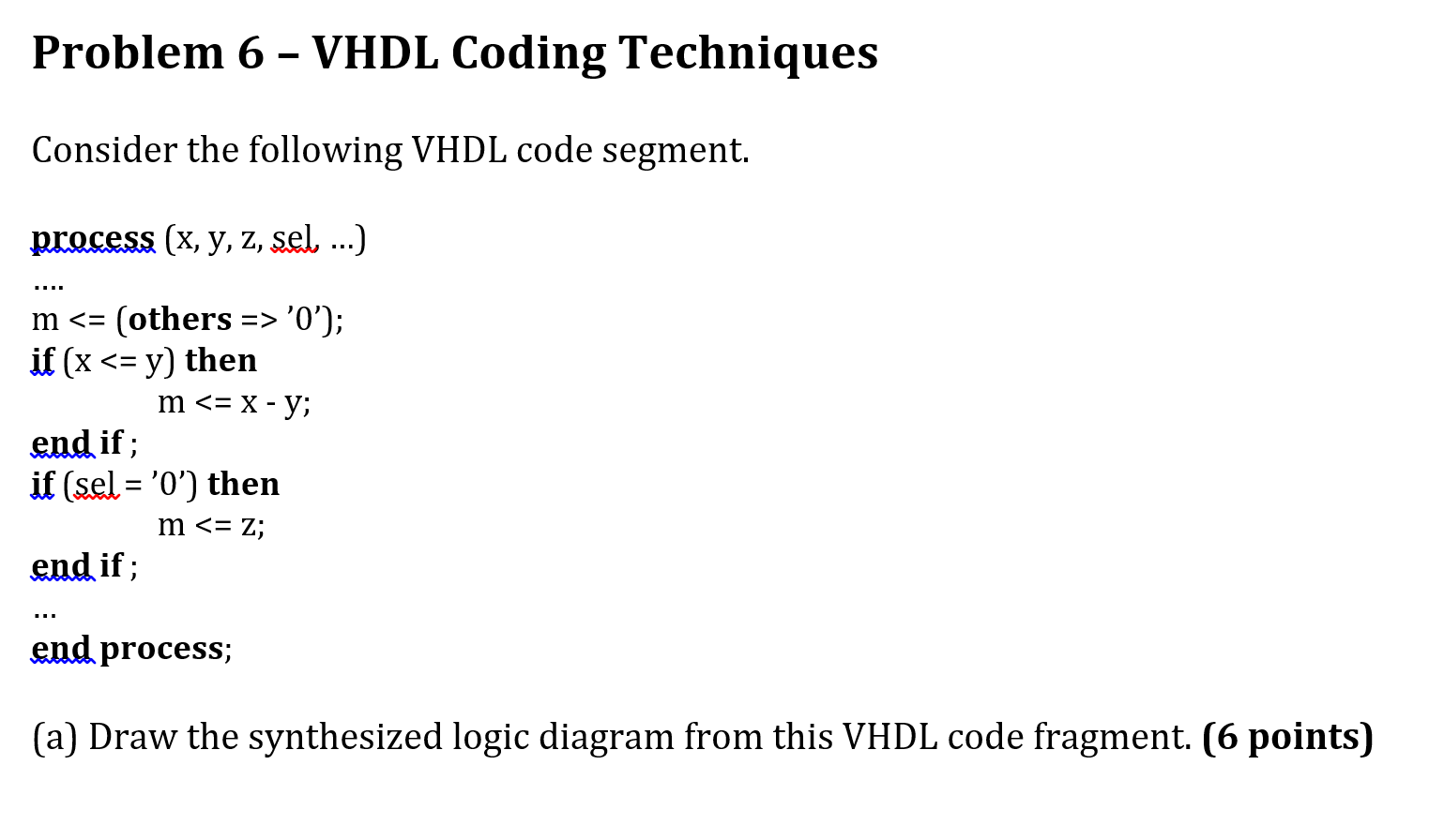 vhdl others assignment