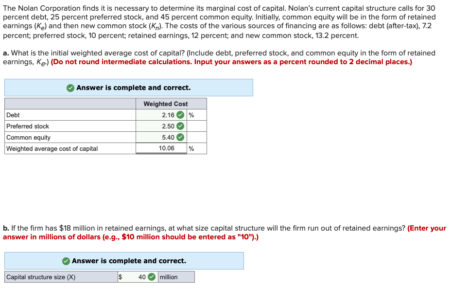 Solved The Nolan Corporation finds it is necessary to | Chegg.com