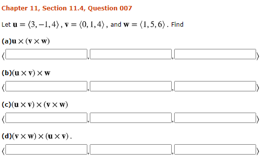 Chapter 11 Section 11 4 Question 007 Let U Chegg Com