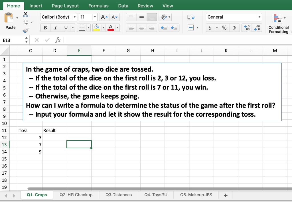 Solved Can you solve this problem in excel using ONLY the | Chegg.com