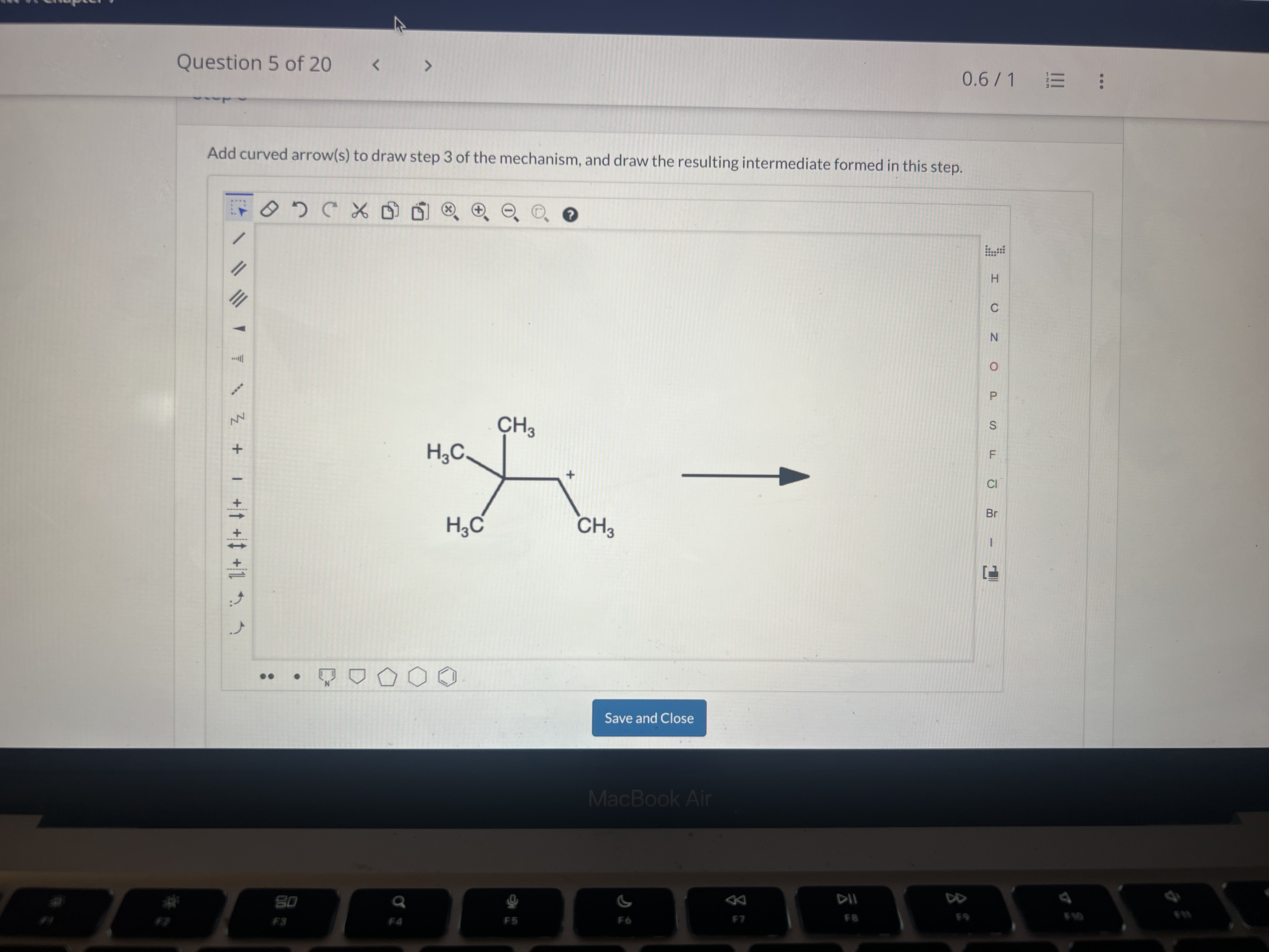 Solved Add curved arrow(s) ﻿to draw step 3 ﻿of the | Chegg.com