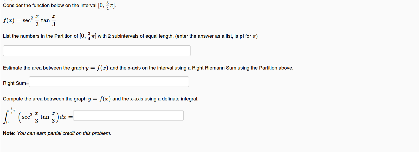 Solved Consider the function below on the interval [0, 1]. 2 | Chegg.com