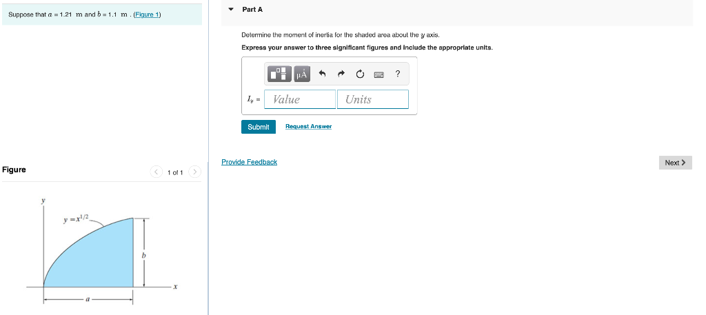 Solved Part A Suppose That A = 1.21 M And B = 1.1 M. (Figure | Chegg.com