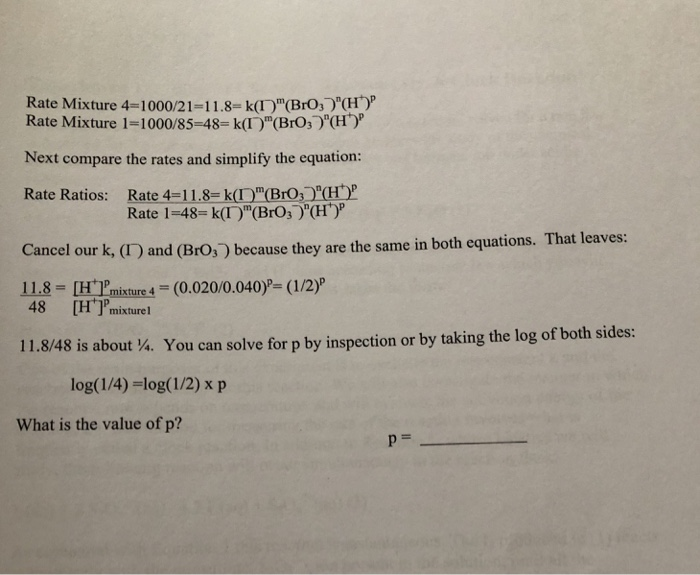 Solved PRELAB EXERCISE Name Experiment 11 Rates of