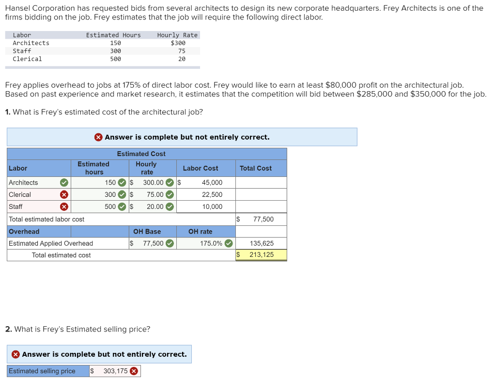 solved-hansel-corporation-has-requested-bids-from-several-chegg