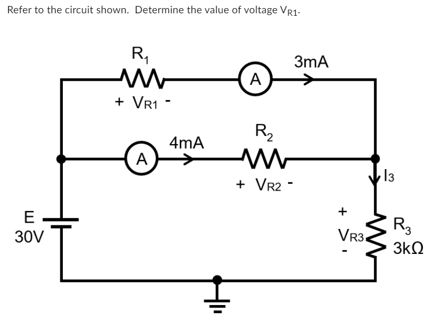 Solved Refer to the circuit shown. Determine the value of | Chegg.com